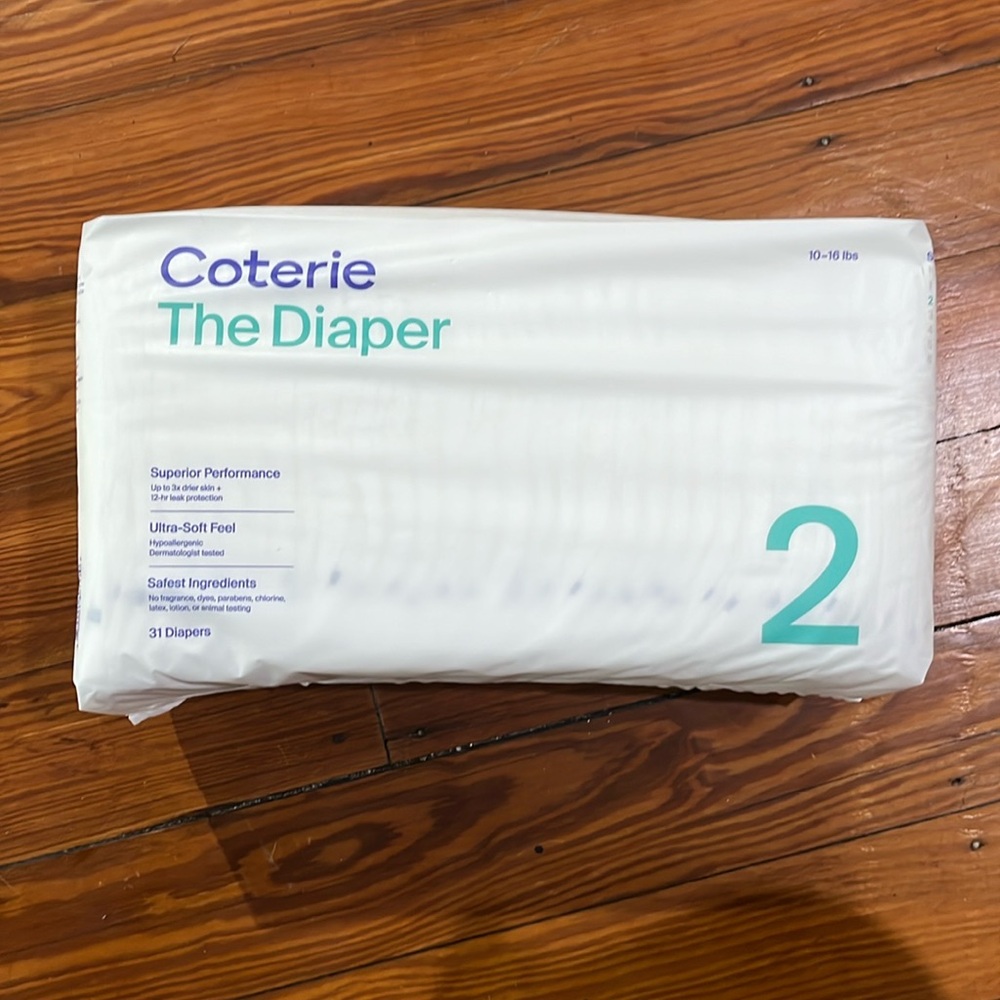 Coterie Diapers Size 2